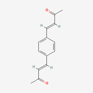 (E)-4-[4-[(E)-3-oxobut-1-enyl]phenyl]but-3-en-2-one