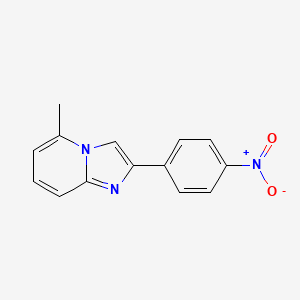 5-Methyl-2-(4-nitrophenyl)imidazo[1,2-a]pyridine
