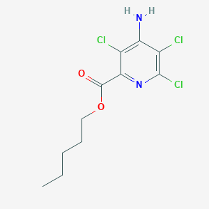 Pentyl 4-amino-3,5,6-trichloropyridine-2-carboxylate