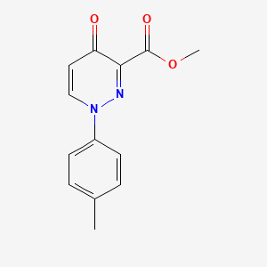 Methyl 1-(4-methylphenyl)-4-oxo-1,4-dihydropyridazine-3-carboxylate