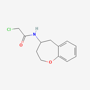 2-Chloro-N-(2,3,4,5-tetrahydro-1-benzoxepin-4-yl)acetamide
