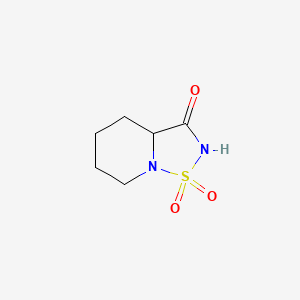 Tetrahydro-2H-[1,2,5]thiadiazolo[2,3-a]pyridin-3(3aH)-one 1,1-dioxide