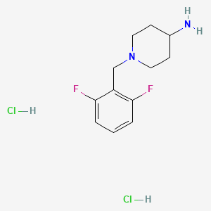 1-(2,6-Difluorobenzyl)piperidin-4-aminedihydrochloride