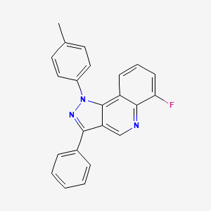 6-fluoro-1-(4-methylphenyl)-3-phenyl-1H-pyrazolo[4,3-c]quinoline