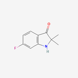 6-Fluoro-2,2-dimethyl-1H-indol-3-one