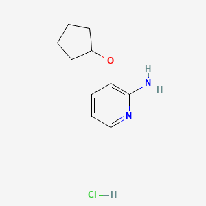 3-Cyclopentyloxypyridin-2-amine;hydrochloride