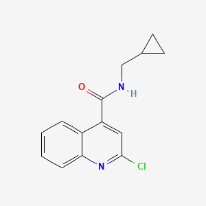2-chloro-N-(cyclopropylmethyl)quinoline-4-carboxamide