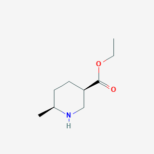 Ethyl (3R,6S)-6-methylpiperidine-3-carboxylate
