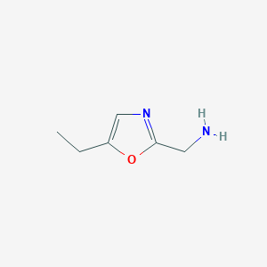(5-Ethyl-1,3-oxazol-2-yl)methanamine