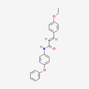 3-(4-ethoxyphenyl)-N-(4-phenoxyphenyl)acrylamide