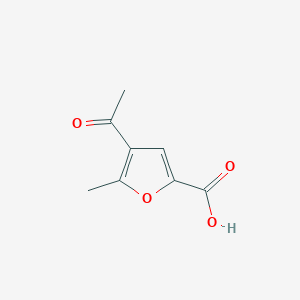 molecular formula C8H8O4 B2619728 4-Acetyl-5-methylfuran-2-carboxylic acid CAS No. 130446-63-8