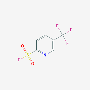 molecular formula C6H3F4NO2S B2619792 5-(Trifluoromethyl)pyridine-2-sulfonyl fluoride CAS No. 2095411-14-4