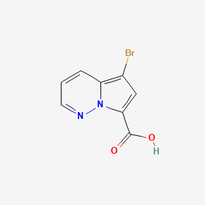 5-Bromopyrrolo[1,2-b]pyridazine-7-carboxylic acid