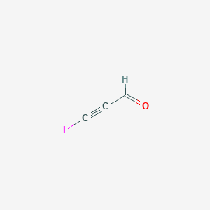 molecular formula C3HIO B2619953 3-iodoprop-2-ynal CAS No. 20328-44-3