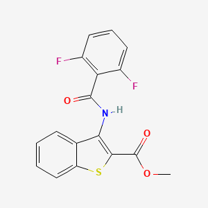 Methyl 3-(2,6-difluorobenzamido)benzo[b]thiophene-2-carboxylate