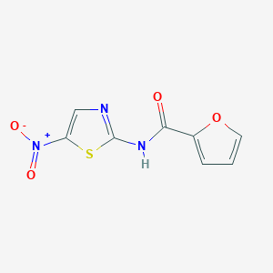 molecular formula C8H5N3O4S B2620128 N-(5-nitro-1,3-thiazol-2-yl)-2-furamide CAS No. 89899-03-6