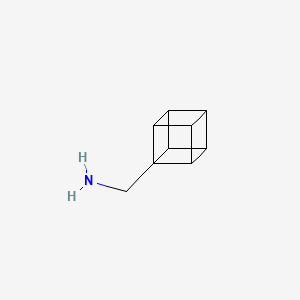 molecular formula C9H12ClN B2620393 Cuban-1-ylmethanamine CAS No. 150234-60-9
