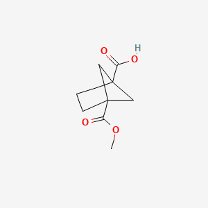 4-(Methoxycarbonyl)bicyclo[2.1.1]hexane-1-carboxylic acid