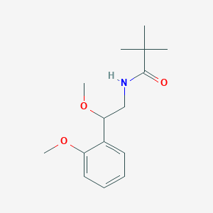 N-(2-methoxy-2-(2-methoxyphenyl)ethyl)pivalamide