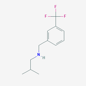 molecular formula C12H16F3N B2621048 CYP2A6-IN-2 