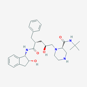 molecular formula C₃₀H₄₂N₄O₄ B026214 Desnicotinyl indinavir CAS No. 150323-38-9