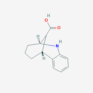 B2621566 Racemic-(2S,6R)-1,2,3,4,5,6-Hexahydro-2,6-Methanobenzo[B]Azocine-11-Carboxylic Acid CAS No. 1250884-55-9