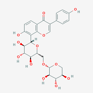 molecular formula C26H28O13 B2621616 Puerarin 6''-O-xyloside 