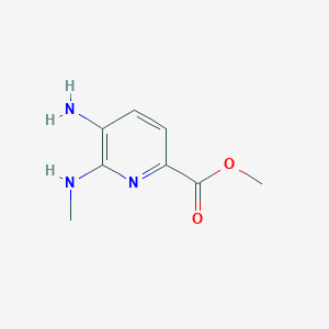 Methyl 5-amino-6-(methylamino)pyridine-2-carboxylate