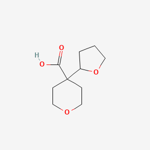 4-(Oxolan-2-yl)oxane-4-carboxylic acid