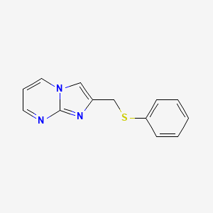 2-((Phenylthio)methyl)imidazo[1,2-a]pyrimidine