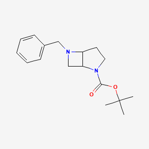 Tert-butyl 6-benzyl-2,6-diazabicyclo[3.2.0]heptane-2-carboxylate
