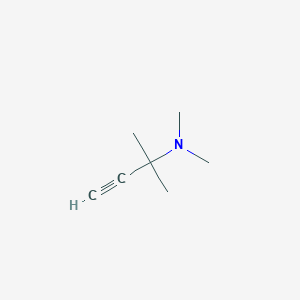 molecular formula C7H13N B2621806 N,N,2-trimethylbut-3-yn-2-amine CAS No. 19788-24-0