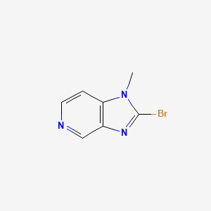 molecular formula C7H6BrN3 B2621958 2-bromo-1-methyl-1H-imidazo[4,5-c]pyridine CAS No. 1554289-01-8