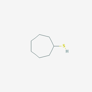 molecular formula C7H14S B2622083 Cycloheptanethiol CAS No. 27482-33-3