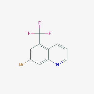 B2622090 7-Bromo-5-(trifluoromethyl)quinoline CAS No. 1239462-76-0