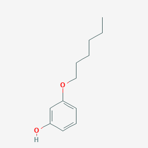 molecular formula C12H18O2 B2622162 3-(hexyloxy)phenol CAS No. 136-77-6; 67089-07-0