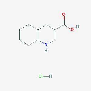 Decahydroquinoline-3-carboxylic acid hydrochloride
