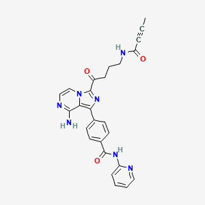 molecular formula C26H23N7O3 B2622267 ACP-5862 