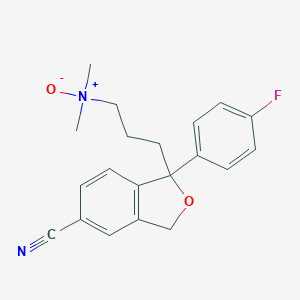 molecular formula C20H21FN2O2 B026223 Citalopram N-oxide CAS No. 63284-72-0