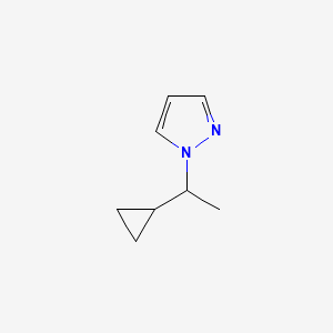 1-(1-cyclopropylethyl)-1H-pyrazole