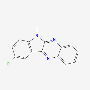 9-Chloro-6-methylindolo[3,2-b]quinoxaline