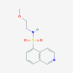 N-(2-methoxyethyl)isoquinoline-5-sulfonamide