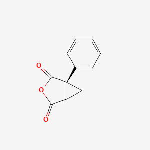 (1R)-1-Phenyl-3-oxabicyclo[3.1.0]hexane-2,4-dione