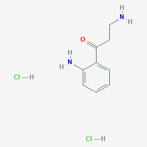3-Amino-1-(2-aminophenyl)propan-1-one dihydrochloride