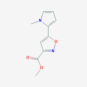 Methyl 5-(1-Methyl-2-pyrrolyl)isoxazole-3-carboxylate