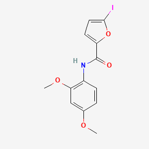 B2622649 N-(2,4-dimethoxyphenyl)-5-iodofuran-2-carboxamide CAS No. 505060-56-0