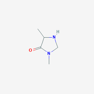 molecular formula C5H10N2O B2622812 3,5-dimethylimidazolidin-4-one CAS No. 82044-01-7