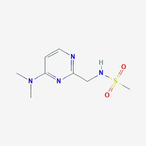 N-((4-(dimethylamino)pyrimidin-2-yl)methyl)methanesulfonamide