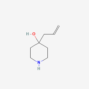 molecular formula C8H15NO B2622856 4-(Prop-2-en-1-yl)piperidin-4-ol CAS No. 695209-36-0