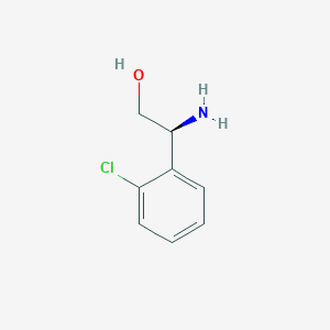 molecular formula C8H10ClNO B2622934 (S)-2-Amino-2-(2-chlorophenyl)ethanol CAS No. 213990-63-7